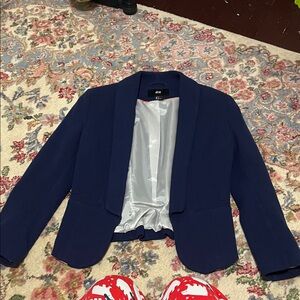H&M Women's Classic Dark Blue Blazer